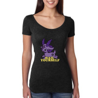 Hazbin Hotel, Satan Women's Triblend Scoop T-shirt | Artistshot