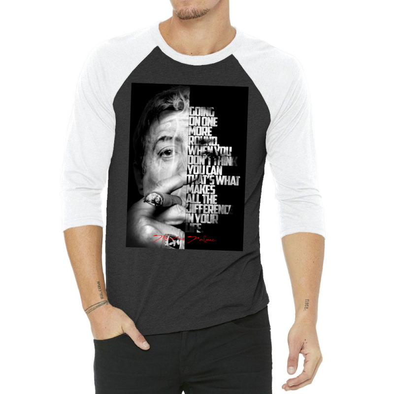 Women Men Stallone For Mens Womens 3/4 Sleeve Shirt by PeytonArtists | Artistshot