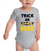 Trick Or Treat (black) Baby Bodysuit | Artistshot