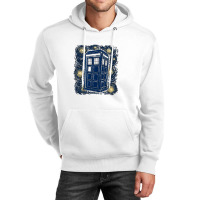 Starry Night Tardis Unisex Hoodie | Artistshot