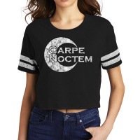 Carpe Noctem   Latin Saying   Latin T Shirt Scorecard Crop Tee | Artistshot