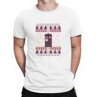 Tardis In The Space Ugly Sweater Christmas T-shirt | Artistshot