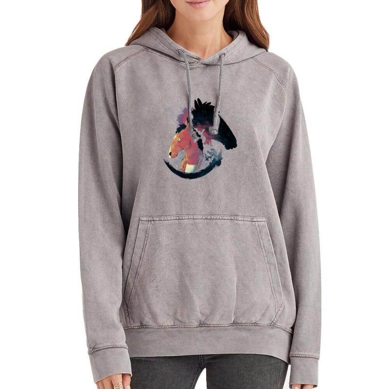 The Horse Bojack Horseman Vintage Hoodie by pusyaque-podcast | Artistshot