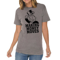 Monopoly Making Money Moves Vintage T-shirt | Artistshot