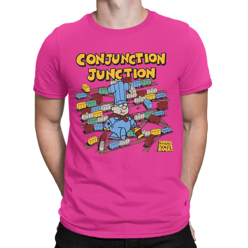 Schoolhouse Rock Conjunction Junction Conductor T-Shirt by jawlejocma2 | Artistshot