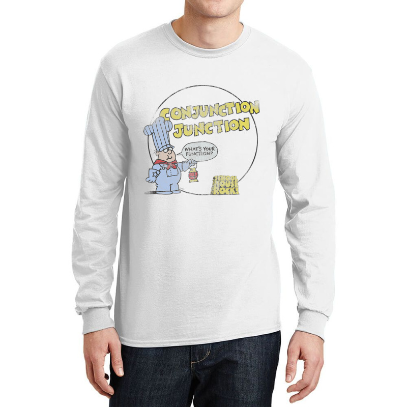 Schoolhouse Rock Conjunction Junction Long Sleeve Shirts by jawlejocma2 | Artistshot