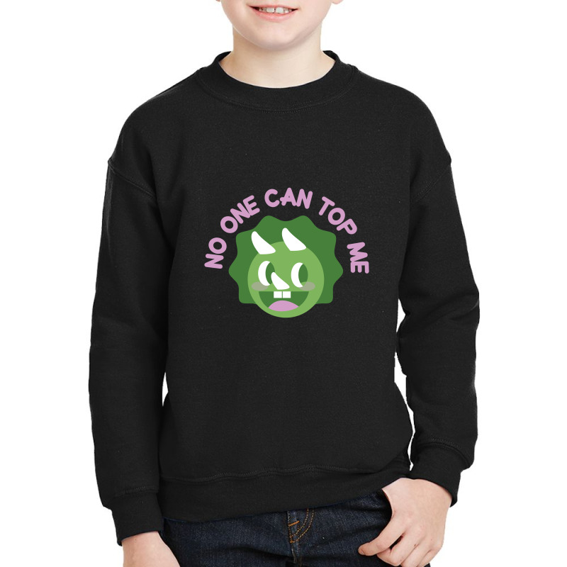 No One Can Top Me, Power Top Youth Sweatshirt | Artistshot