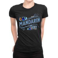 Mandarin Goby Reef Saltwater Ocean Aquarium Fish Lovers Ladies Fitted T-shirt | Artistshot