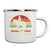 Ram Ranch Really Rock Vintage Western Rodeo Cowboy Horseback T Shirt Camper Cup | Artistshot