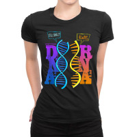 Dna Rna Molecular Biology Pun Science Genetics Genealogy T Shirt Ladies Fitted T-shirt | Artistshot