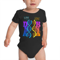 Dna Rna Molecular Biology Pun Science Genetics Genealogy T Shirt Baby Bodysuit | Artistshot