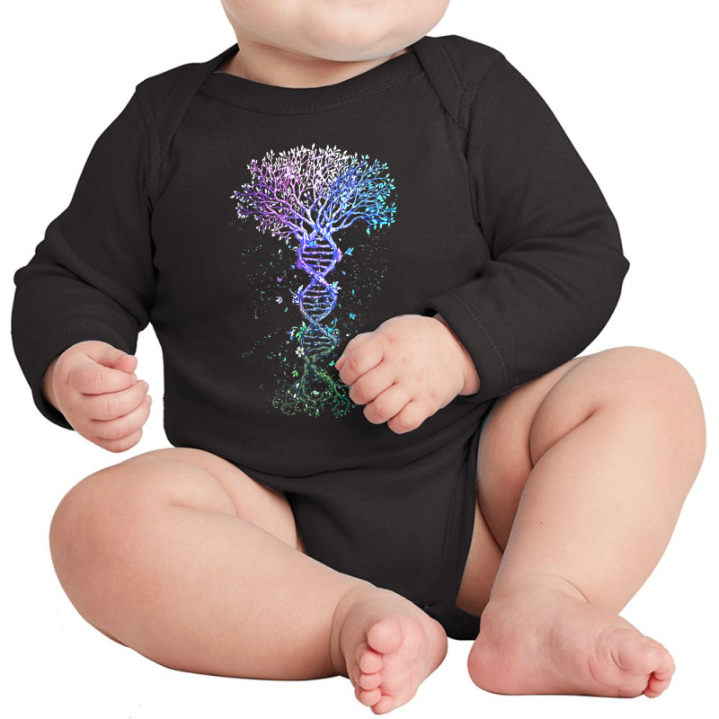 Dna Tree Life Earth Genetics Biologist Science Gift Tank Top Long Sleeve Baby Bodysuit by keylonnsrosol5d | Artistshot