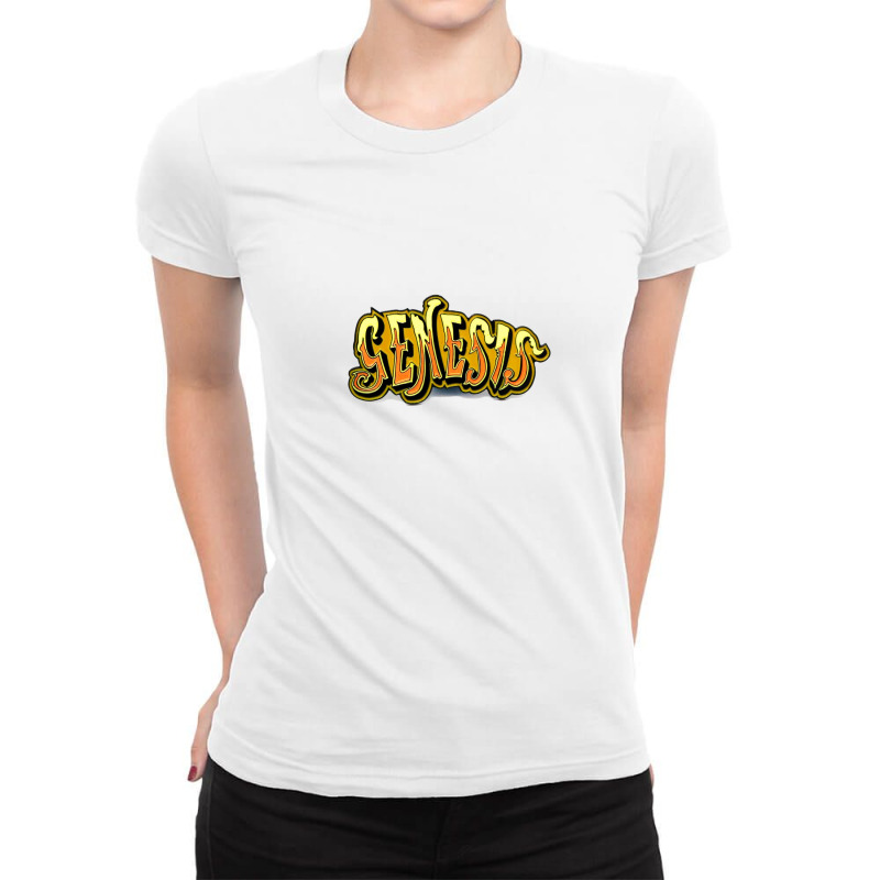 Best Genesis Ladies Fitted T-Shirt by sarons3logo | Artistshot