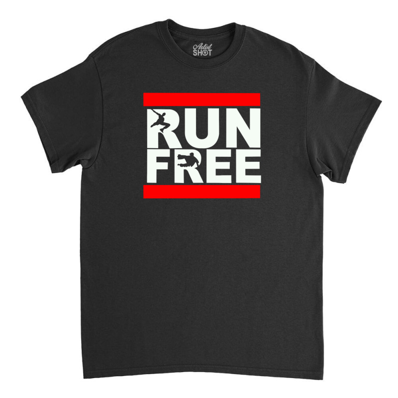 Free Running Parkour Run Free Classic T-shirt by yudihap | Artistshot