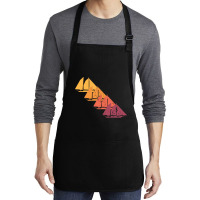 Sailing T  Shirt Sail Boat Retro T  Shirt Medium-length Apron | Artistshot