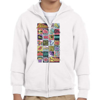 Crash Boom Bang Youth Zipper Hoodie | Artistshot