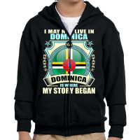 I'm From Dominica Awesome T Shirt For Dominican Youth Zipper Hoodie | Artistshot