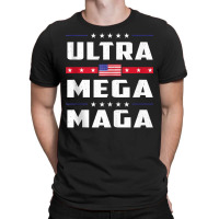 Ultra Mega Maga Trump Liberal Supporter Republican Family Tank Top T-shirt | Artistshot