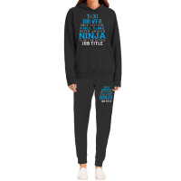 Taxi Driver Because Ninja Is Not A Job Title Hoodie & Jogger Set | Artistshot