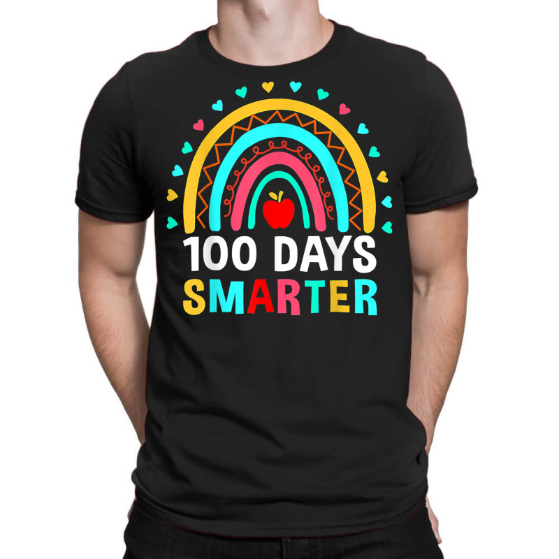 100 Days Smarter Rainbow T-shirt | Artistshot