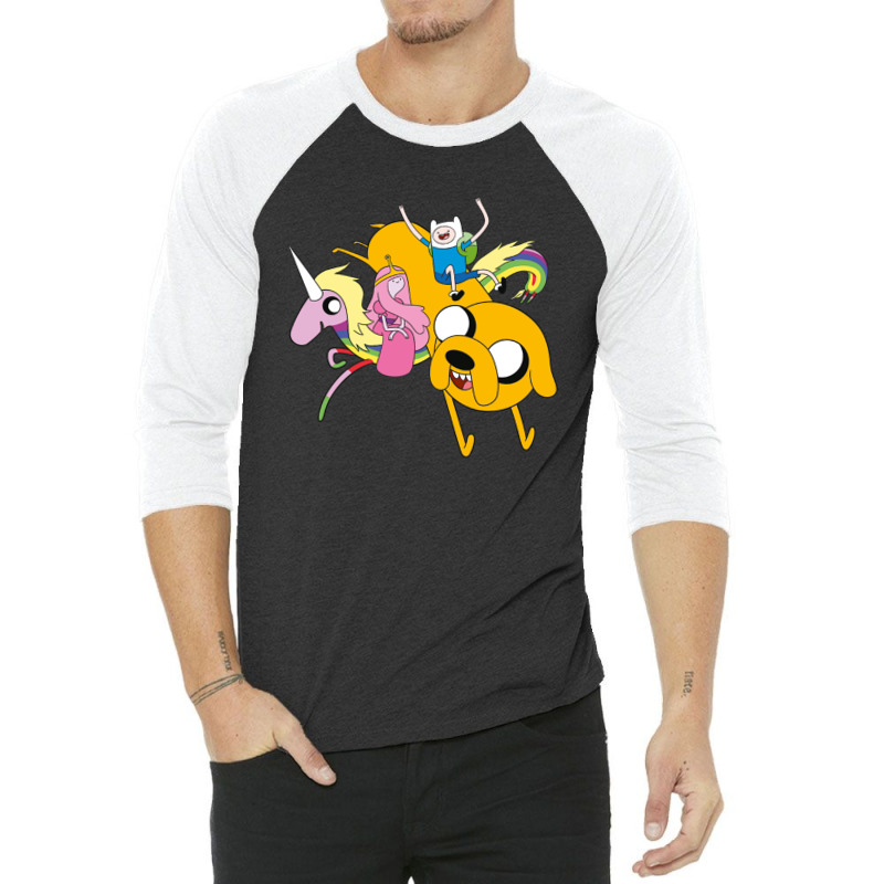 Jake The Dog 3/4 Sleeve Shirt by meritanila | Artistshot