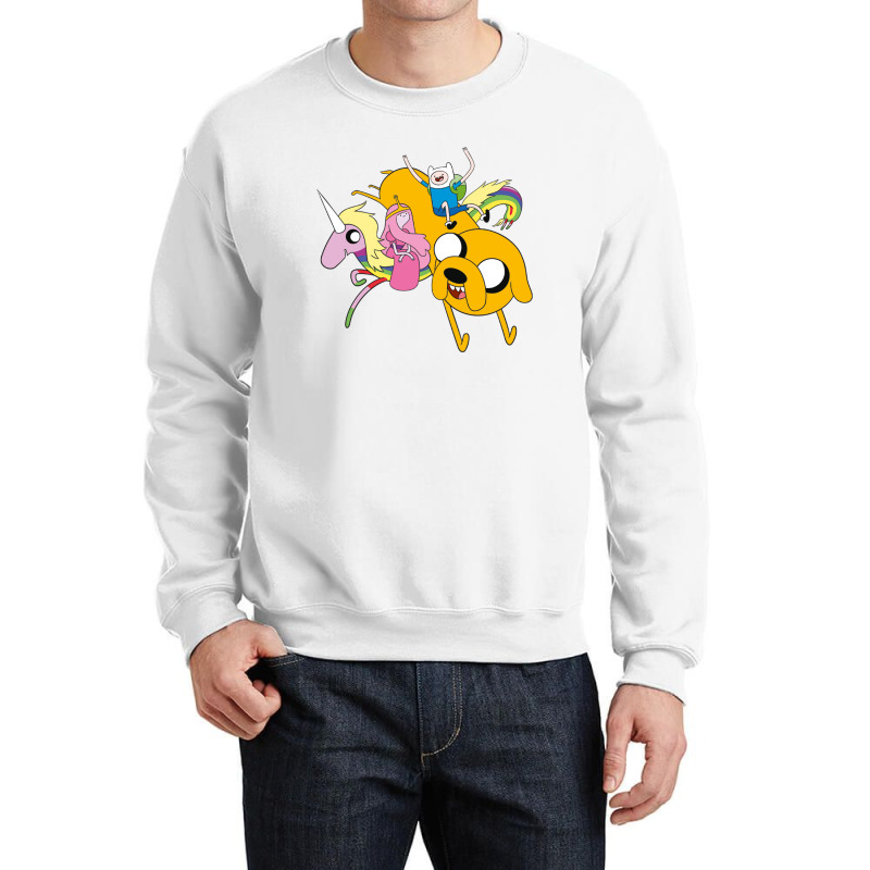 Jake The Dog Crewneck Sweatshirt by meritanila | Artistshot