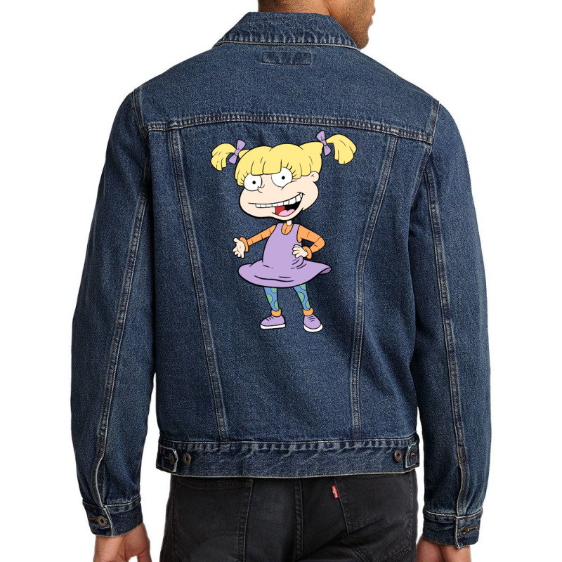 Angelica   Rugrats Men Denim Jacket by meritanila | Artistshot