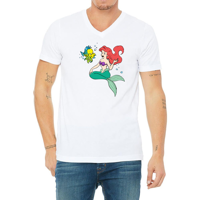 Ariel V-Neck Tee by meritanila | Artistshot