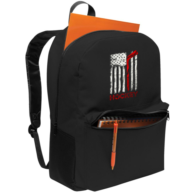 Usa Flag Hockey, American Team Hockey Usa Flag, Usa Hockey Fan, Usa Fl Backpack | Artistshot