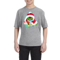 Merry Christmas Cat Youth Tee | Artistshot