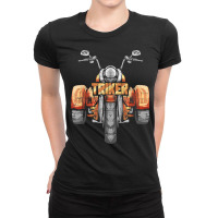 Triker Motortrike Motorcycle Trike Three Wheeler Biker Gift T Shirt Ladies Fitted T-shirt | Artistshot