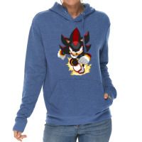 Black Super Hedgehog Running Forward Lightweight Hoodie | Artistshot