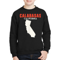 Calabasas California Usa State America Travel Californian T Shirt Youth Sweatshirt | Artistshot