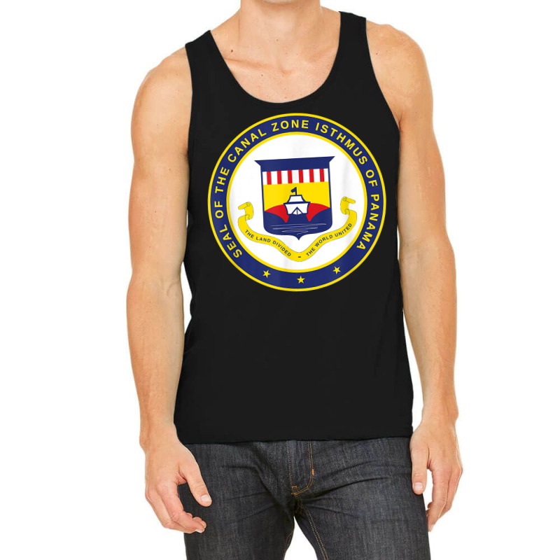 Seal Of The Panama Canal Zone   Isthmus Of Panama   Zonian Tank Top by loreyviwootenm | Artistshot