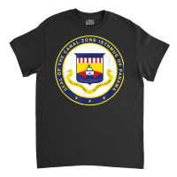 Seal Of The Panama Canal Zone   Isthmus Of Panama   Zonian Classic T-shirt | Artistshot