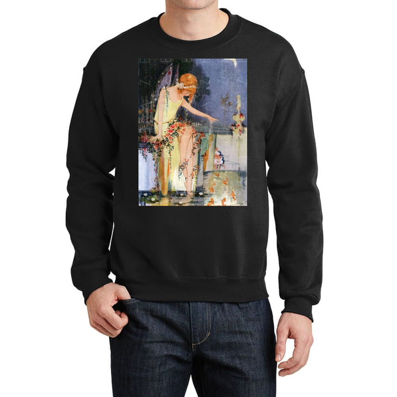 Flower Fairy Crewneck Sweatshirt | Artistshot