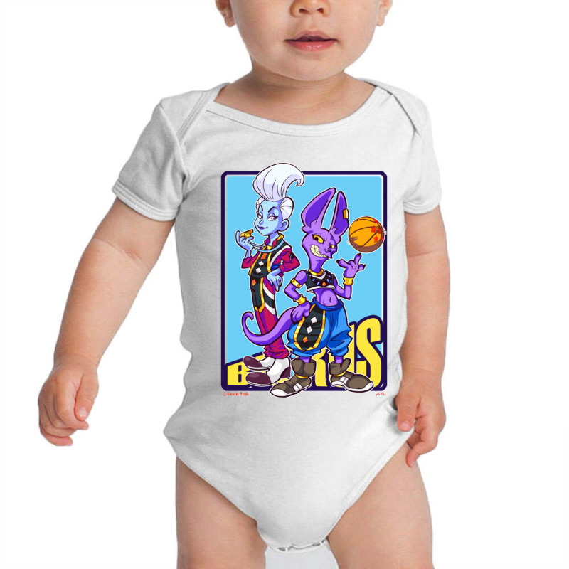 Dragonb Ball Beerus & Whis Baby Bodysuit by Ha Thu | Artistshot