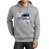 Have No Fear Estonian Is Here Distressed Unisex Hoodie | Artistshot