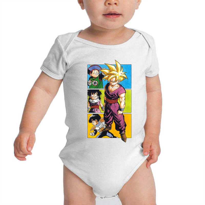 Gohan Baby Bodysuit by Ha Thu | Artistshot