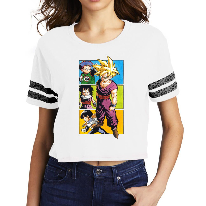 Gohan Scorecard Crop Tee by Ha Thu | Artistshot