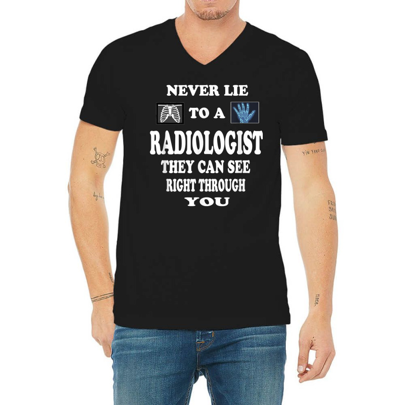 Radiologist Funny T Shirt Gift Idea Radiology Doctor Shirt V-Neck Tee by tuckeynkriccijea | Artistshot