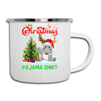 Hippopotamus This Is My Christmas Pajamas Hippopotamus Santa Reindeer  Camper Cup | Artistshot