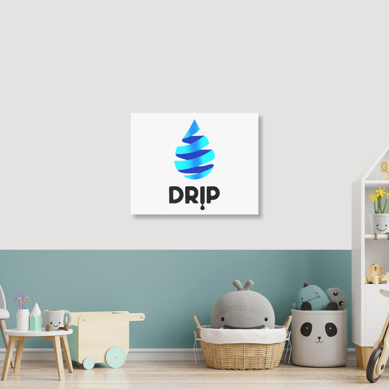 Drip Faucet Landscape Canvas Print | Artistshot