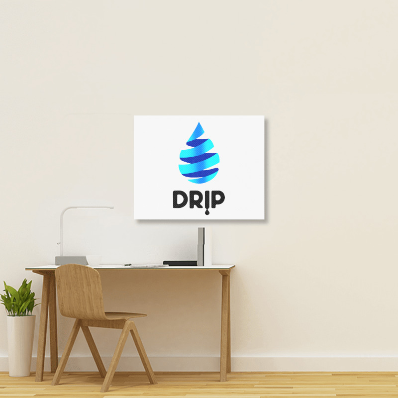 Drip Faucet Landscape Canvas Print | Artistshot