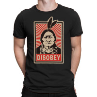 Disobeyy Native American Face Portraitt Anti Colonisation Mexico Usa P T-shirt | Artistshot