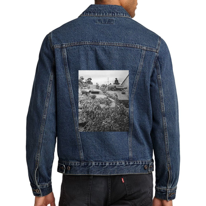 German Panzer Lehr Division Ww2 Caen Normandy Men Denim Jacket by naeshastores | Artistshot