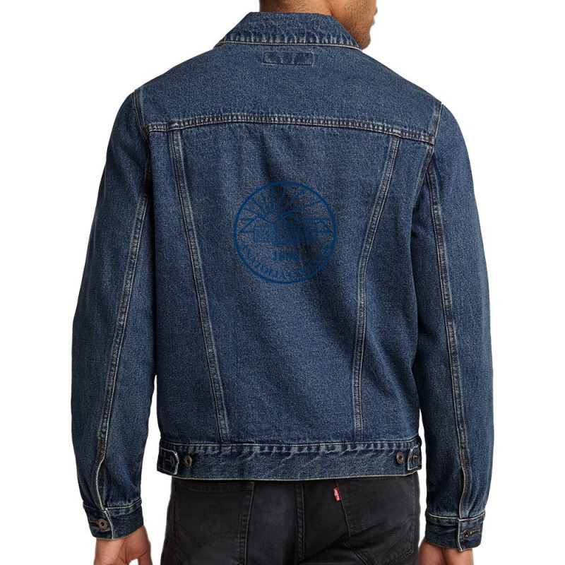 Anatolia-college-seal Men Denim Jacket by sun yea | Artistshot