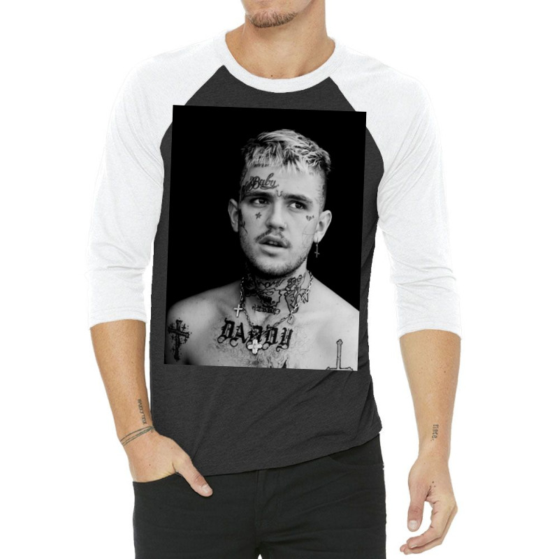 Lilpeep Tattooed 3/4 Sleeve Shirt | Artistshot