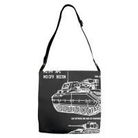 M2 Bradley Ifv M3 Cfv Us Army Recon Blueprint Adjustable Strap Totes | Artistshot