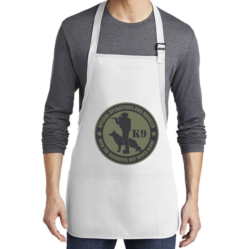 Special Operations Dog Handler Medium-length Apron | Artistshot